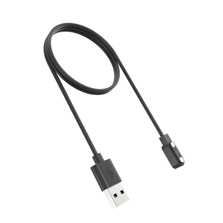 Зарядное устройство для умных часов Imilab W02, магнитный кабель USB для зарядки - черный