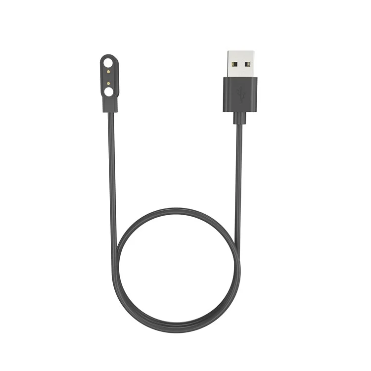 Зарядное устройство для умных часов Imilab W02, магнитный кабель USB для зарядки - черный