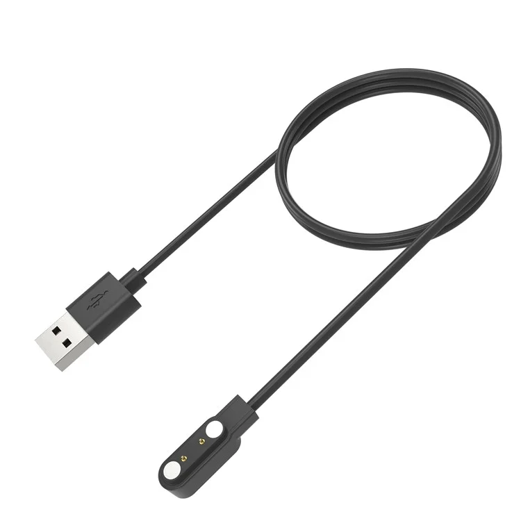 Зарядное устройство для умных часов Imilab W02, магнитный кабель USB для зарядки - черный