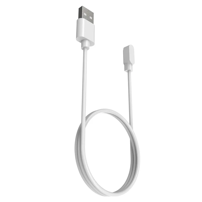 For Imilab W02 Smart Watch Charger Magnetic Watch USB Charging Cable Cord - White