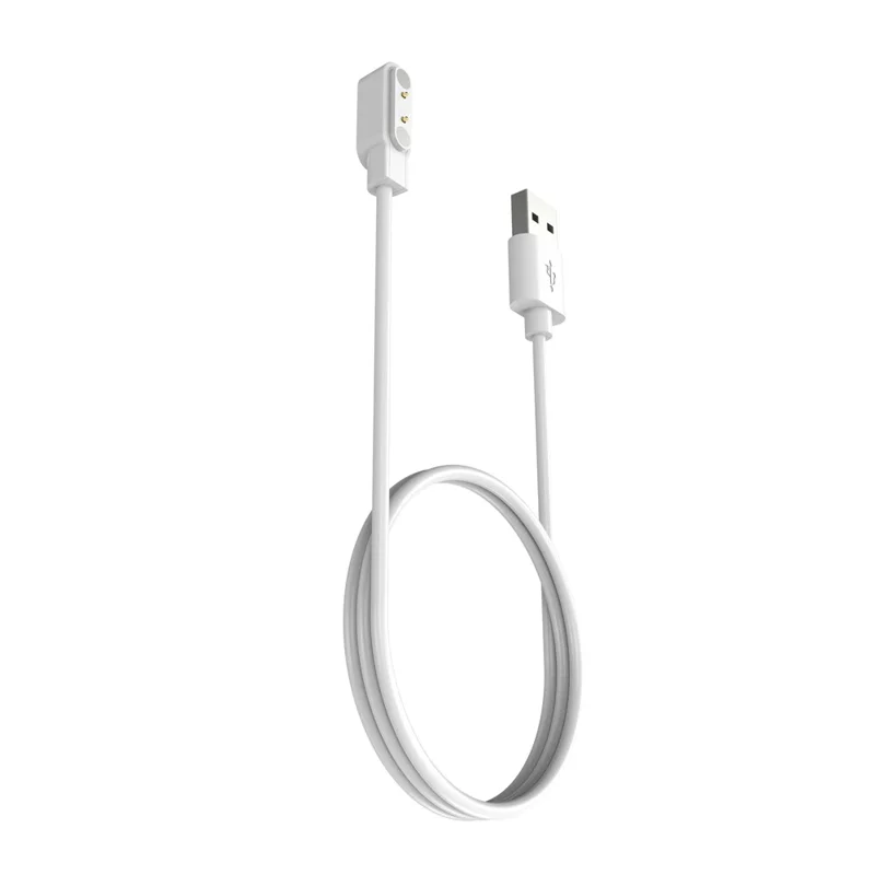 For Imilab W02 Smart Watch Charger Magnetic Watch USB Charging Cable Cord - White