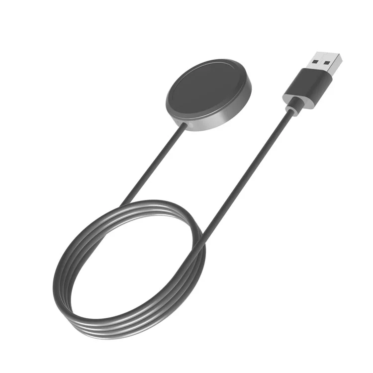 For Honor Watch 4 Cargador USB de Reloj Magnético Dock de Carga - Negro