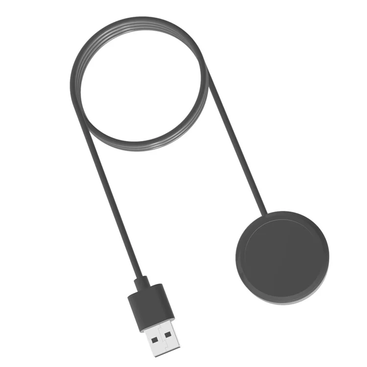 For Honor Watch 4 Cargador USB de Reloj Magnético Dock de Carga - Negro