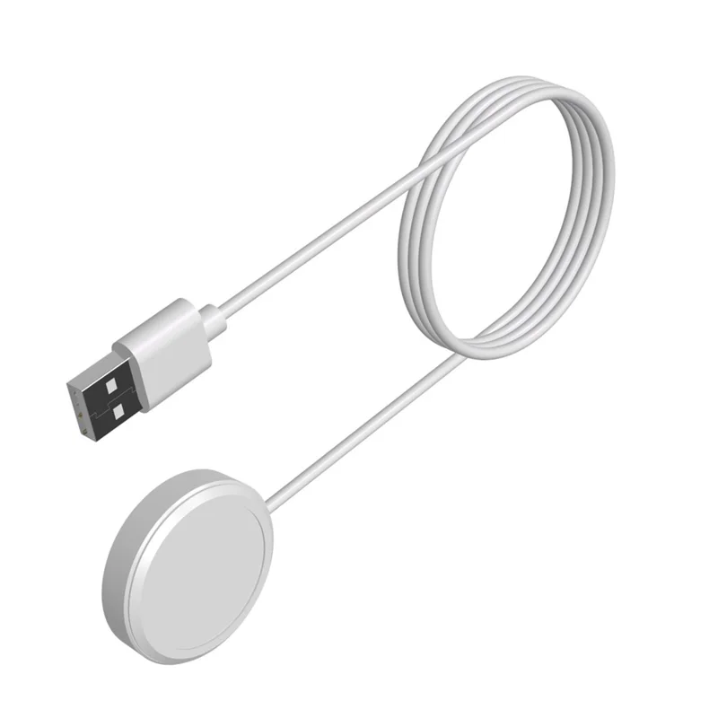 For Honor Watch 4 USB Charger Magnetic Watch Charging Dock Cable - White