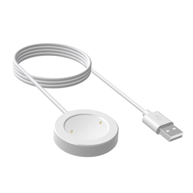 For Honor Watch 4 USB Charger Magnetic Watch Charging Dock Cable - White