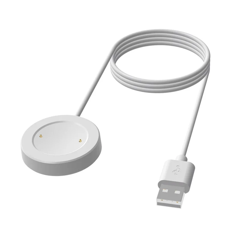 For Honor Watch 4 USB Charger Magnetic Watch Charging Dock Cable - White