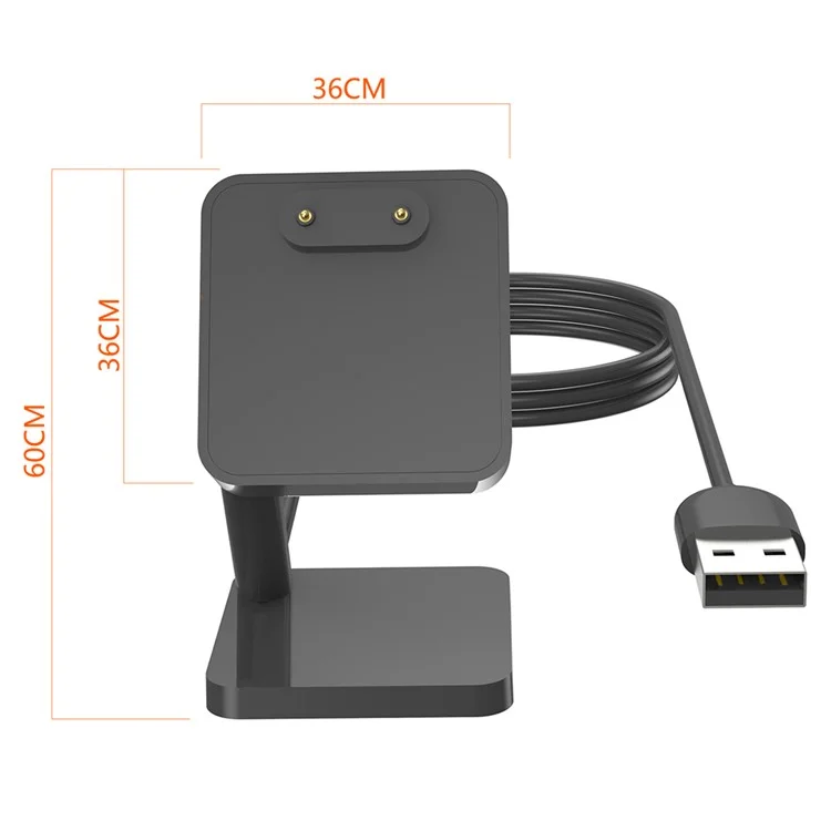 Soporte de Carga Magnético para Huawei Band 8 / Band 8 NFC, Base de Carga de Mesita de Noche con Cable USB de 100cm