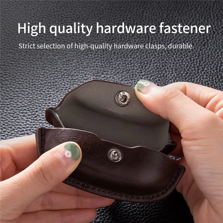 For Sony WF-1000XM4 Earphone Case PU Leather Bluetooth-compatible Headset Charging Bin Sleeve Cover - Blue