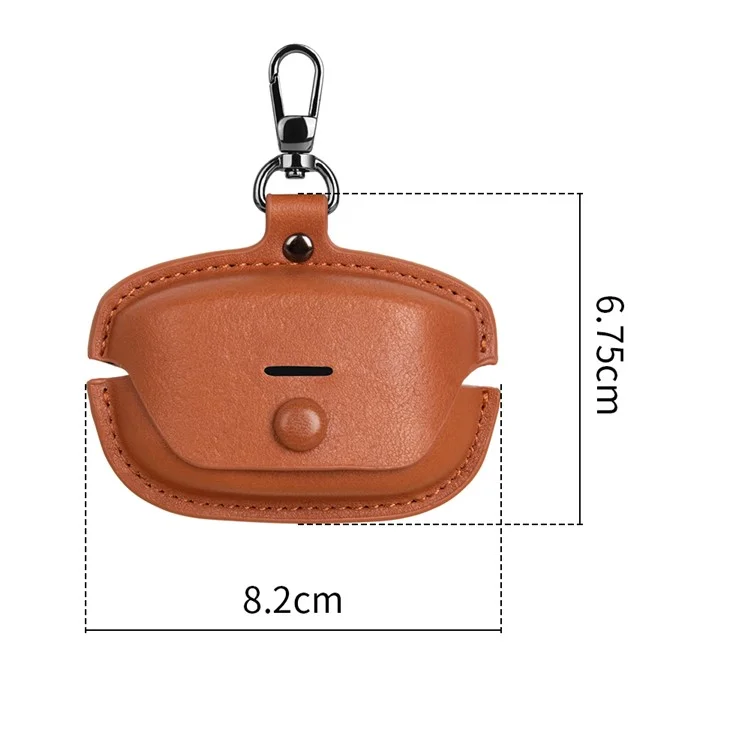 For Sony WF-1000XM4 Earphone Case PU Leather Bluetooth-compatible Headset Charging Bin Sleeve Cover - Blue