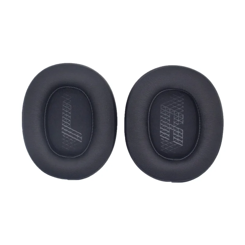 1 Pair Headphone Earpads for JBL LIVE 500BT, Replacement Soft Protein Leather Earphone Ear Cushion Pad - Black
