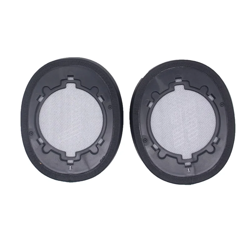 1 Pair Headphone Earpads for JBL LIVE 500BT, Replacement Soft Protein Leather Earphone Ear Cushion Pad - Black