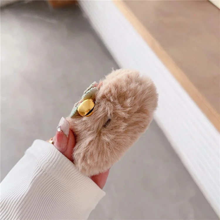 Para AirPods Pro 2 Cartoon Owl Soft Plush Bluetooth Earphone Case Anti-drop Cover with Buckle