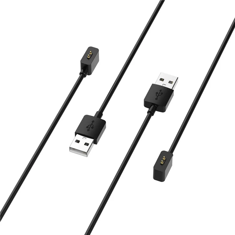 For Xiaomi Smart Band 9 NFC / 9 / 8 Active / 8 / 8 Pro Charging Cable Portable Charging Dock with 1m Cord - Black
