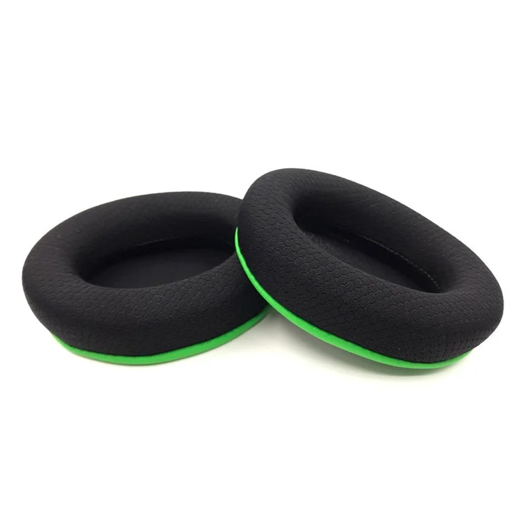 1 Paire Pour Razer Barracuda X Casque Earpads Tissu de Maille + Éponges Softs Earmuffs