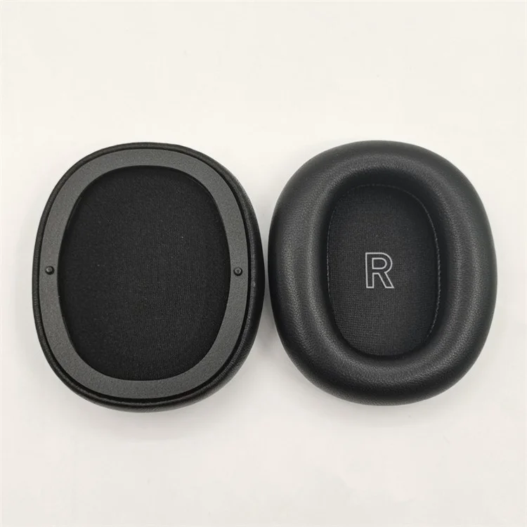 1 Pair Lambskin Earpads for Bang & Olufsen Beoplay H95 ANC , Magnetic Headset Earmuff Noise Isolation Ear Cushions - Black