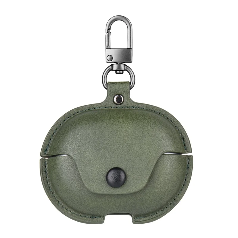 For Huawei FreeBuds Pro 4 / FreeBuds Pro 3 Charging Case Cover Anti-Drop Bluetooth-compatible Headset PU leather Cover - Green