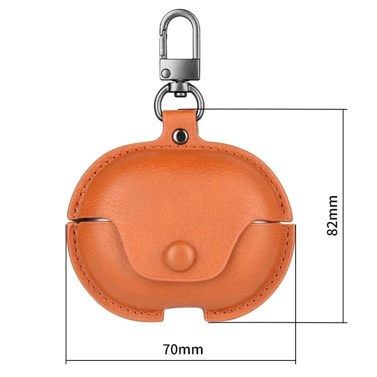 Für Huawei FreeBuds Pro 3 Ladecase-Abdeckung Anti-Drop Bluetooth-Headset PU-Leder-Abdeckung - Blau