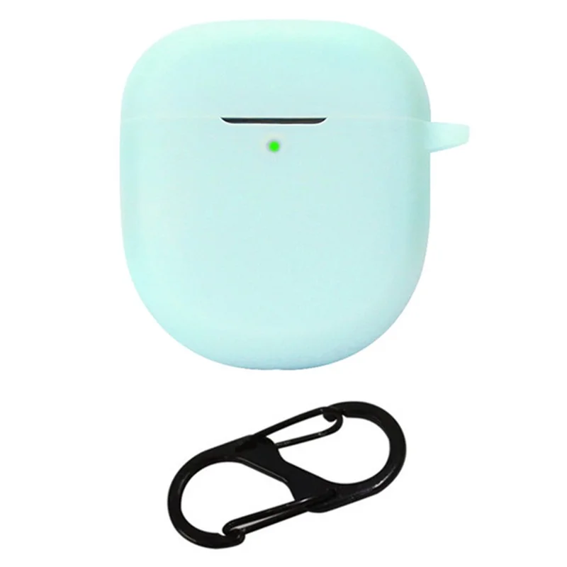 For Bose QuietComfort Ultra Silicone Case Full Protective Earphone Cover with Carabiner - Noctilucent