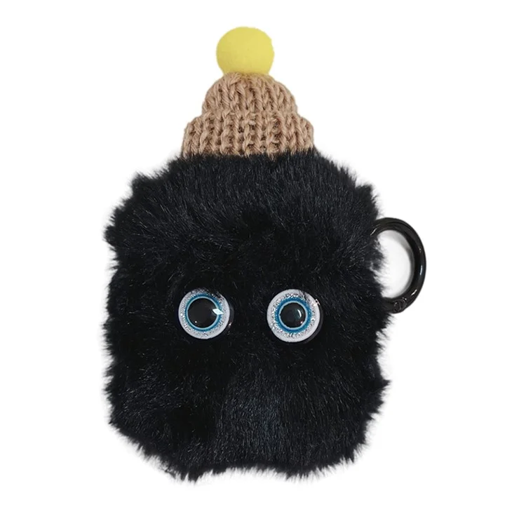 Für Apple AirPods mit Ladecase (2016) / (2019) / AirPods mit kabellosem Ladecase (2019) Case Fluffy Little Demon Cover - mit Hut