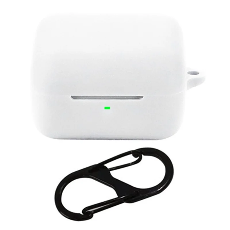 Wireless Earphone Protective Case for Sony INZONE Buds WF-G700N Dustproof Sleeve with Anti-Lost Buckle - White