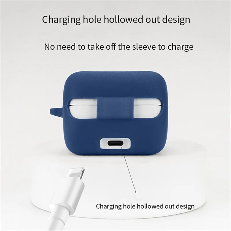 Wireless Earphone Protective Case for Sony INZONE Buds WF-G700N Dustproof Sleeve with Anti-Lost Buckle - White