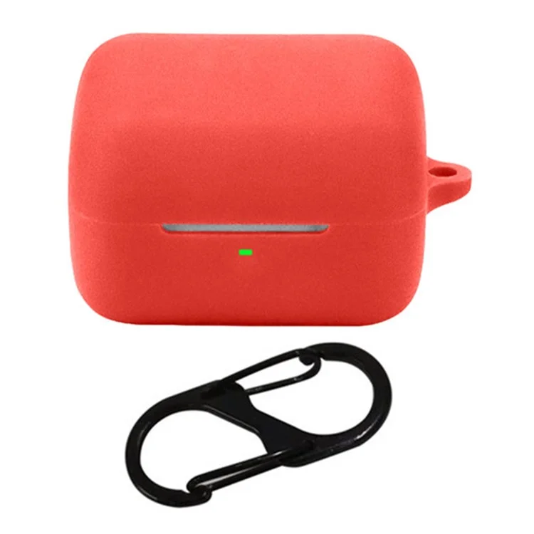 Wireless Earphone Protective Case for Sony INZONE Buds WF-G700N Dustproof Sleeve with Anti-Lost Buckle - Red