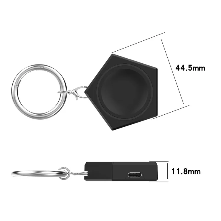Drahtloser Ladegerät für Huawei Watch GT 5 46mm 41mm / GT 4 41mm 46mm Tragbarer Ersatz-USB-Ladestation-Adapter - Weiß