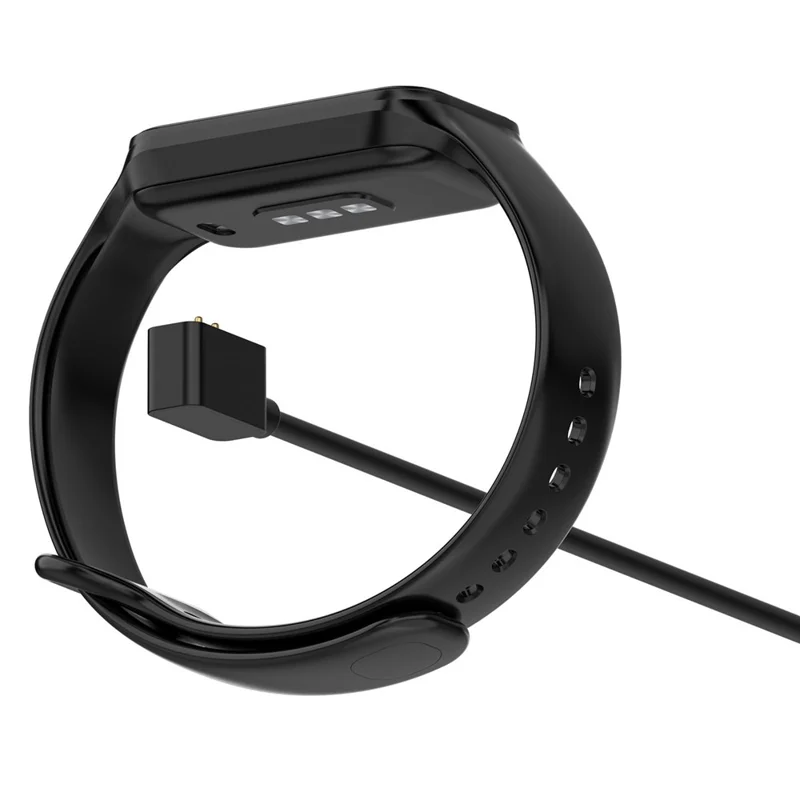 Per Xiaomi Mi Band 9 NFC / Mi Band 9 / Smart Band 8 Active / 8 Pro / Redmi Band 2 Smart Watch Caricatore Magnetico Cavo di Ricarica USB - 100cm / Nero