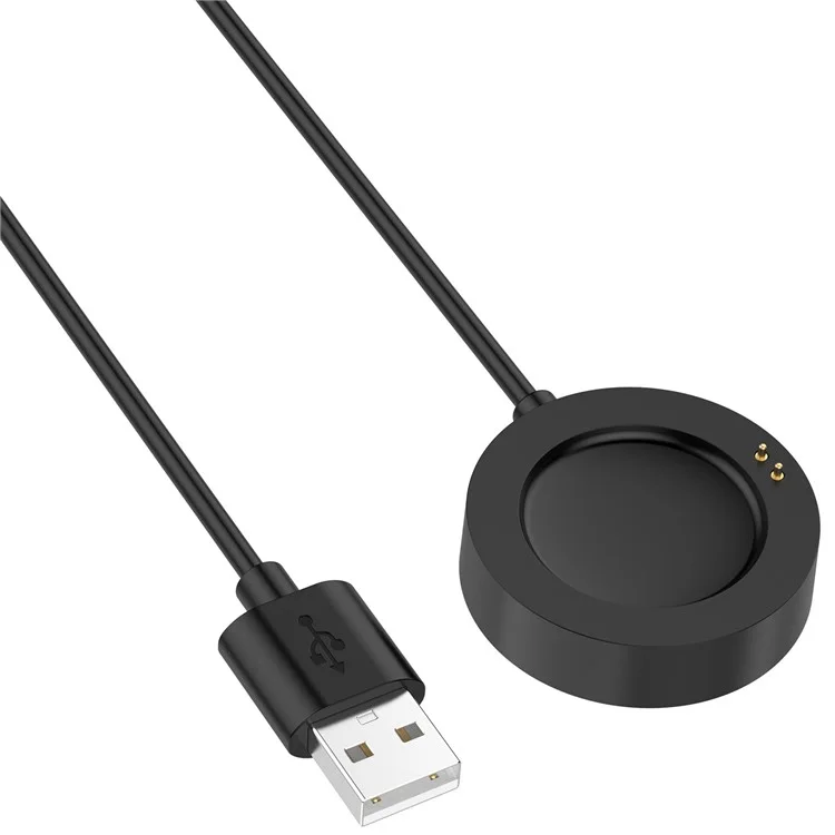 Para el reloj Xiaomi H1 / Watch 2 Pro / Watch S2 de 42 mm y 46 mm, cable de carga magnética USB de 1 m, cargador de smartwatch - Negro