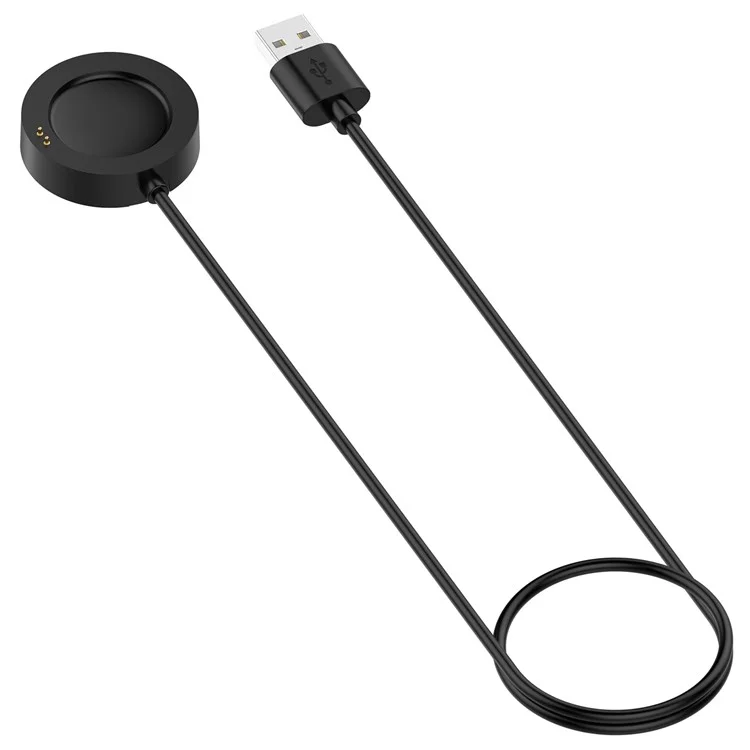 Para el reloj Xiaomi H1 / Watch 2 Pro / Watch S2 de 42 mm y 46 mm, cable de carga magnética USB de 1 m, cargador de smartwatch - Negro
