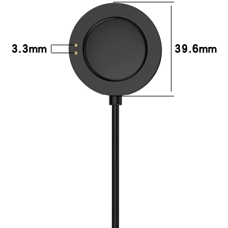 Para el reloj Xiaomi H1 / Watch 2 Pro / Watch S2 de 42 mm y 46 mm, cable de carga magnética USB de 1 m, cargador de smartwatch - Negro