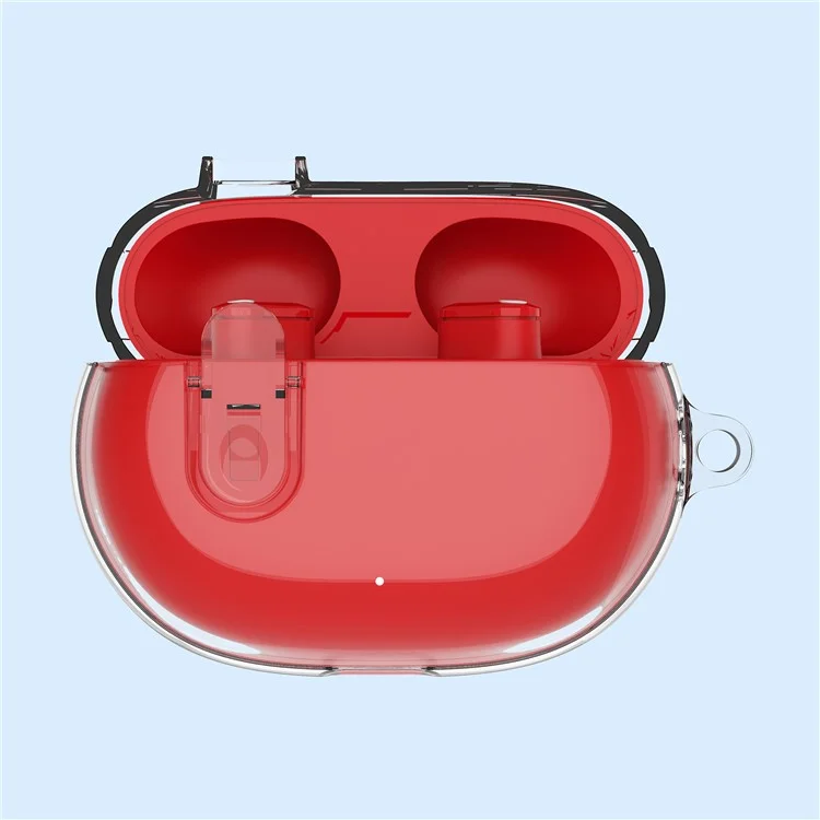For Beats Studio Buds / Buds+ Clear Case TPU+PC Full-Body Protection Cover - Transparent