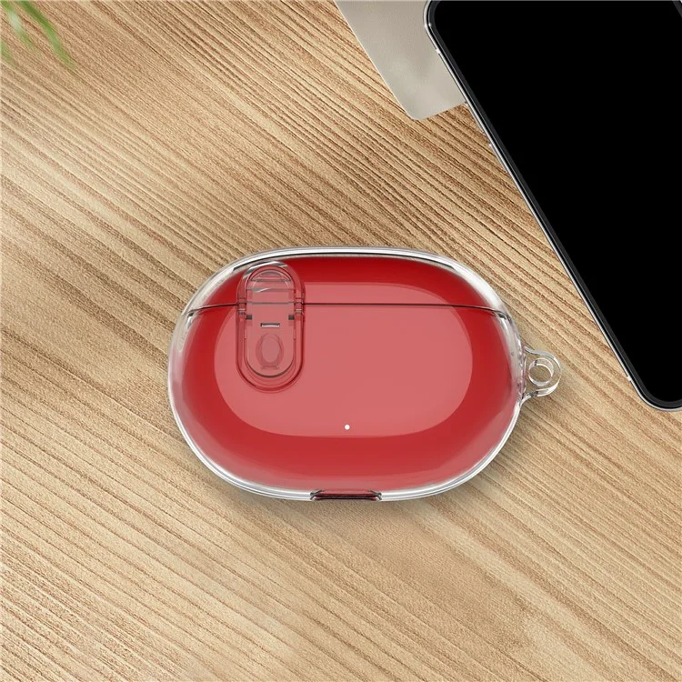 For Beats Studio Buds / Buds+ Clear Case TPU+PC Full-Body Protection Cover - Transparent