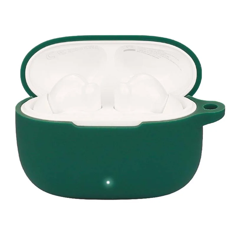 For HONOR LCHSE X5i Shockproof Silicone Case Bluetooth-compatible Headset Sleeve Cover with Buckle - Black