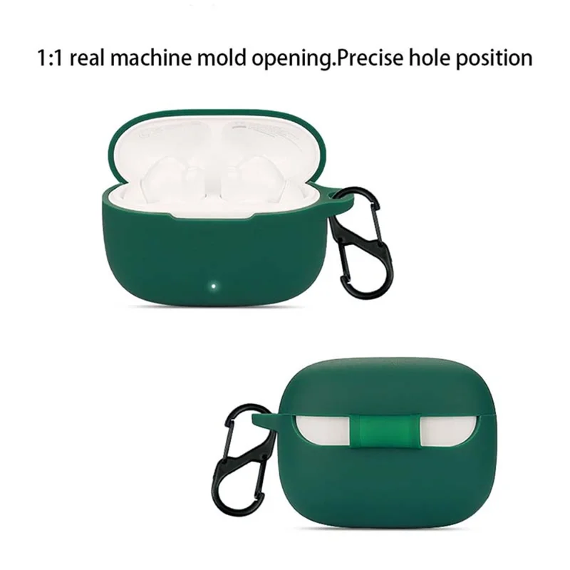 For HONOR LCHSE X5i Shockproof Silicone Case Bluetooth-compatible Headset Sleeve Cover with Buckle - Pink