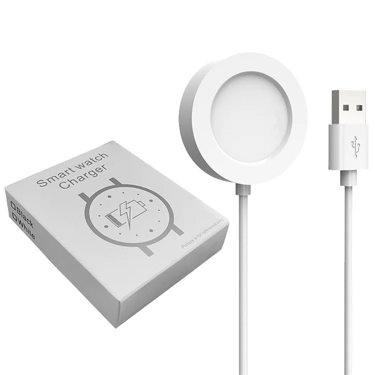 Caricabatterie wireless magnetico per Aigo GT8 / GT3 / GTV2 Smart Watch Caricatore 80cm Cavo di ricarica USB