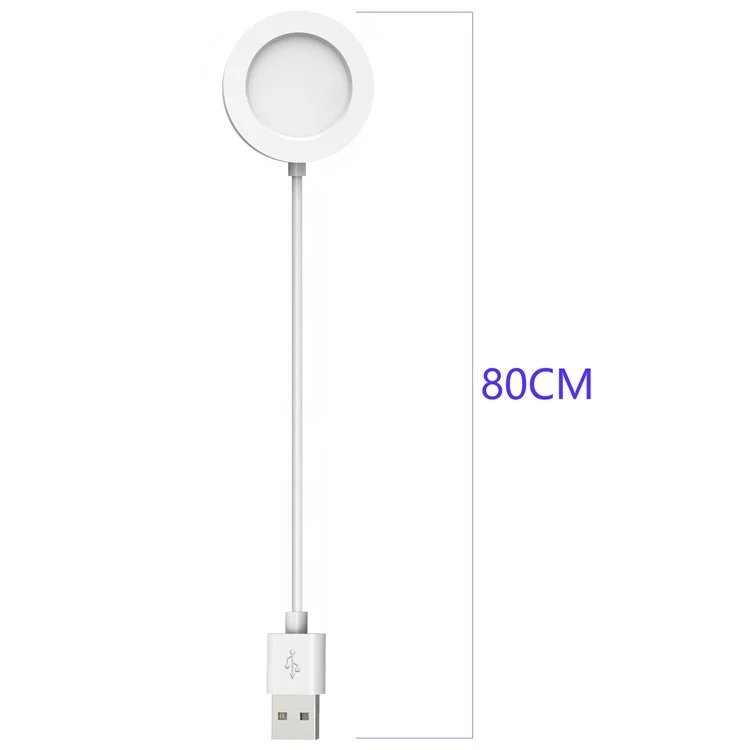 Caricabatterie wireless magnetico per Aigo GT8 / GT3 / GTV2 Smart Watch Caricatore 80cm Cavo di ricarica USB
