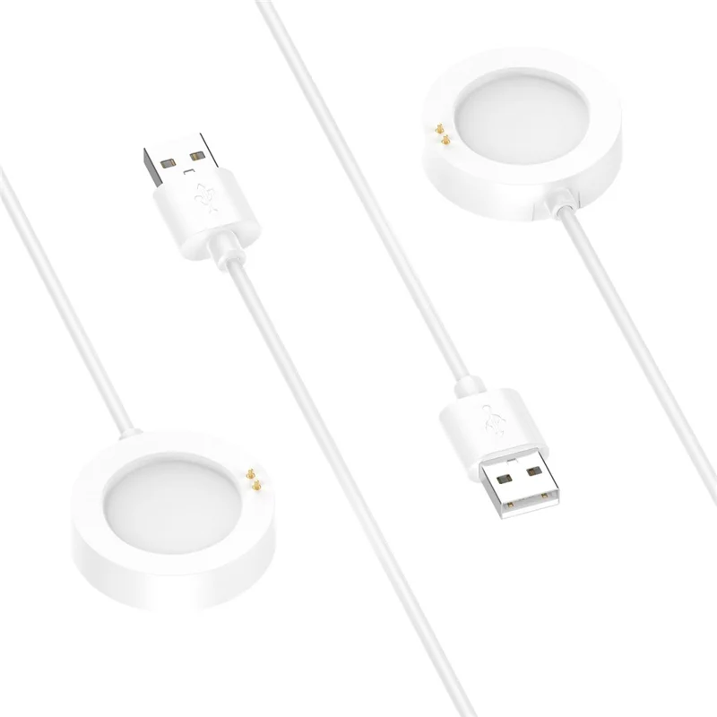 For Xiaomi Watch 2 Pro / S3 / H1 / S2 42mm / S2 46mm USB Charger Magnetic Charging Dock Cable - White