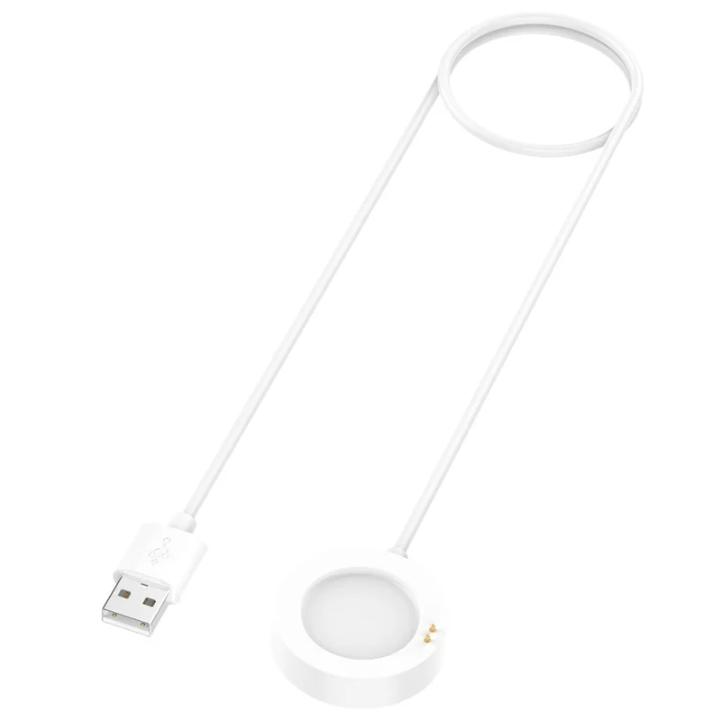 For Xiaomi Watch 2 Pro / S3 / H1 / S2 42mm / S2 46mm USB Charger Magnetic Charging Dock Cable - White