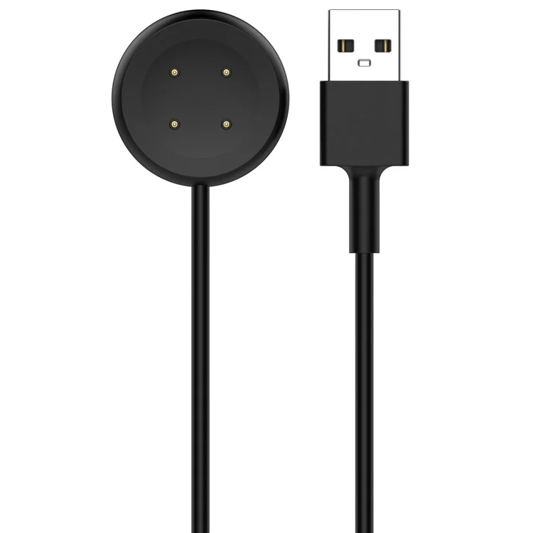 Für Google Pixel Watch 2 Silikonladegerät-Halter mit USB-Ladekabel, Anti-Rutsch-Smartwatch-Ladegerät-Ständer - Schwarz