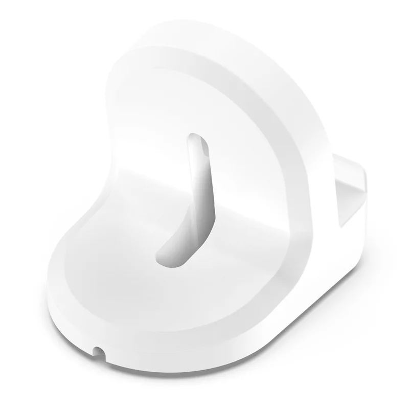 For Google Pixel Watch 2 Silicone Charger Holder with USB Charging Cable Anti-Slip Smart Watch Charger Stand - White