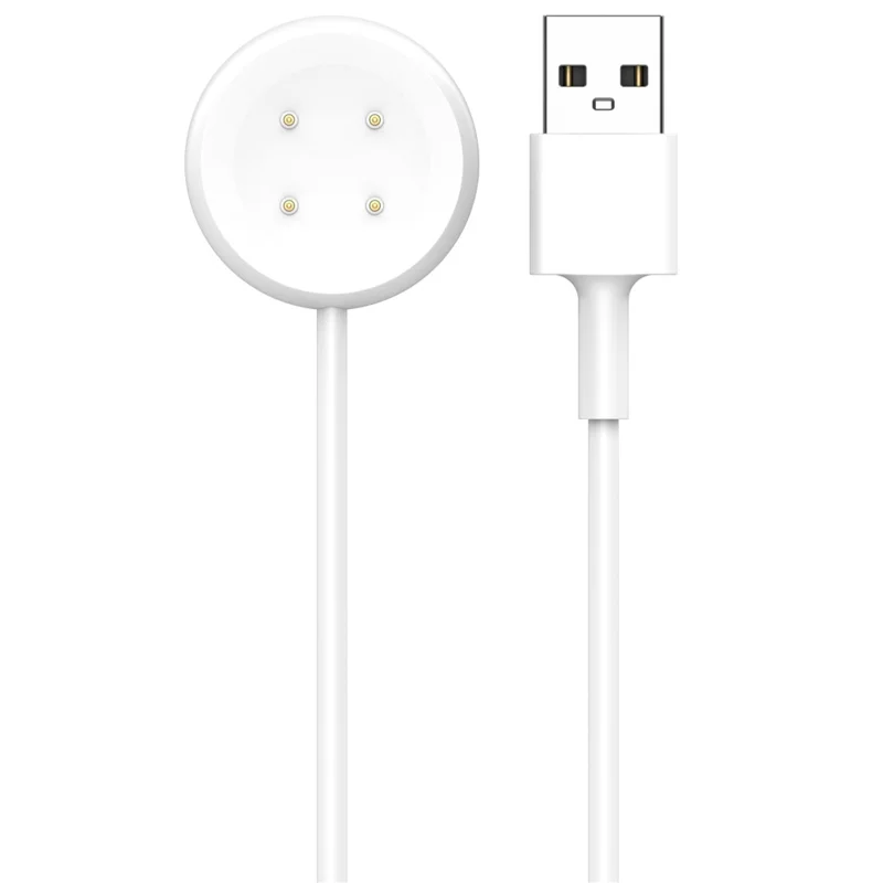 For Google Pixel Watch 2 Silicone Charger Holder with USB Charging Cable Anti-Slip Smart Watch Charger Stand - White