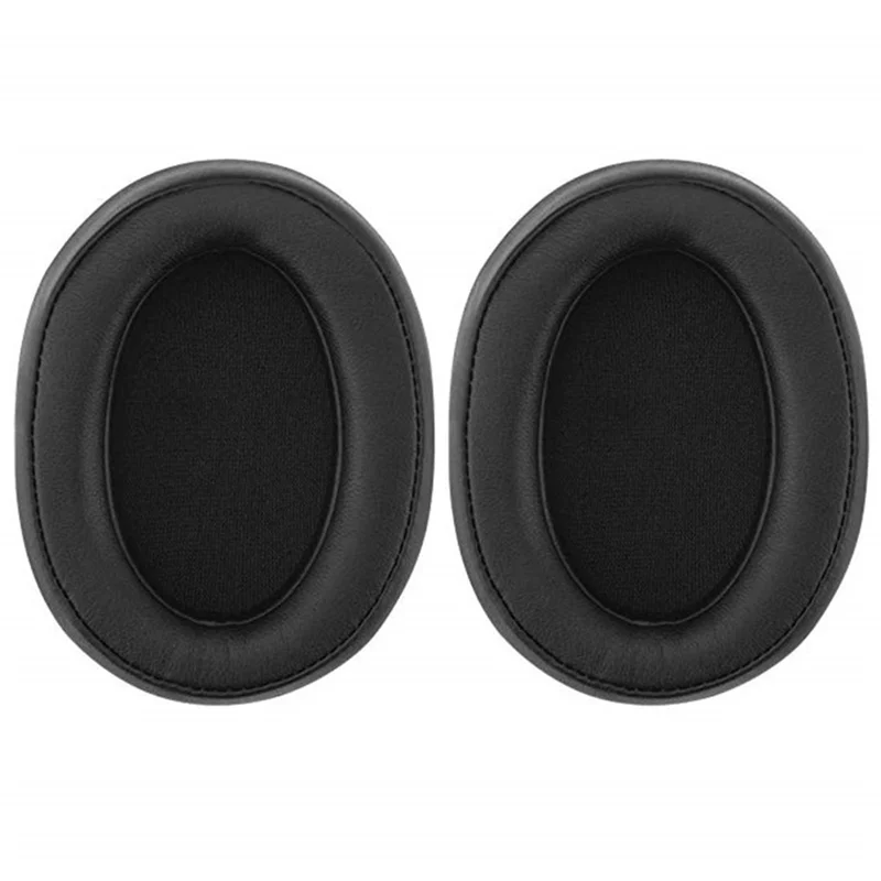 1 Pair For Sony MDR-100ABN / WH-H900N Headphone Ear Pads Protein Leather Cushions with Mini Crowbar - Matcha Green