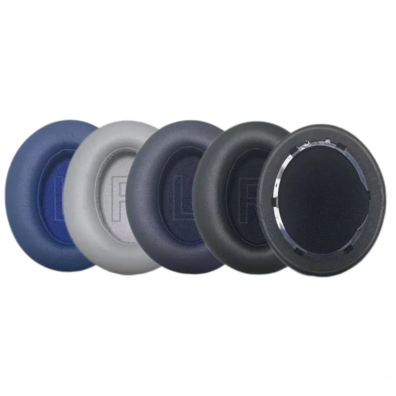 1 Pair Ear Pads for Anker Soundcore Life Q20 Protein Leather Headphone Ear Cushions with Mini Crowbar - Blue