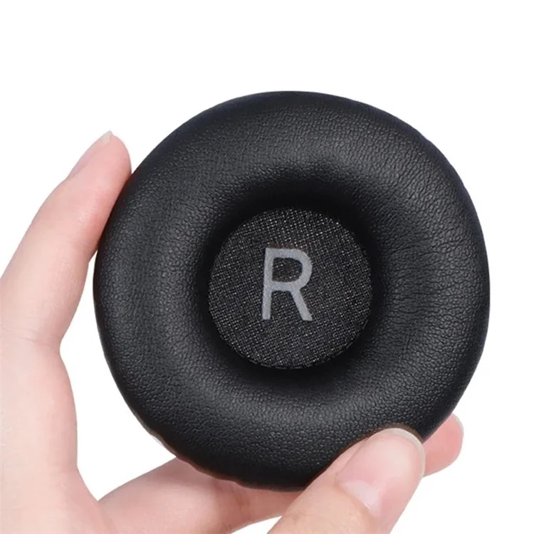 1 Pair For Philips TAH4205 / TAH4105 Soft Leather Ear Pads Headphone Ear Cushions with Mini Crowbar - Black