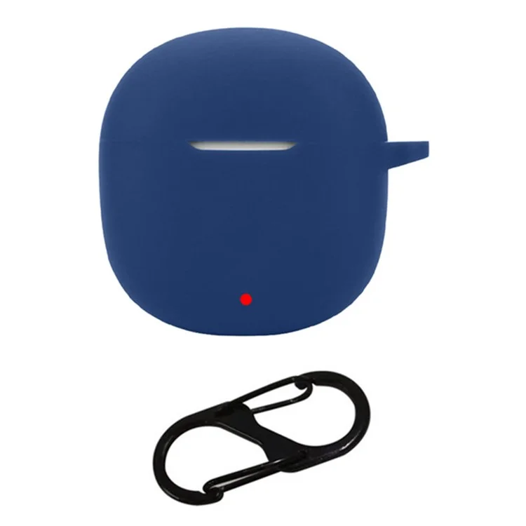 Pour QCY AilyBuds Lite Écouteurs sans fil Étui de protection en silicone - Bleu foncé