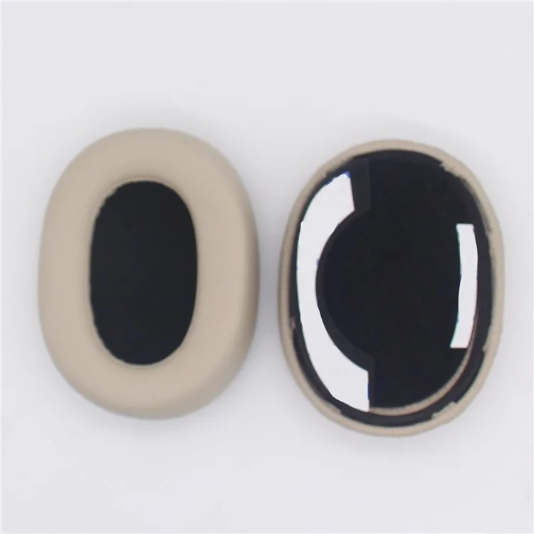 Pour Jabra Elite 85h 1 paire d'écouteurs Remplacement des coussinets d'oreille avec un levier - Marron