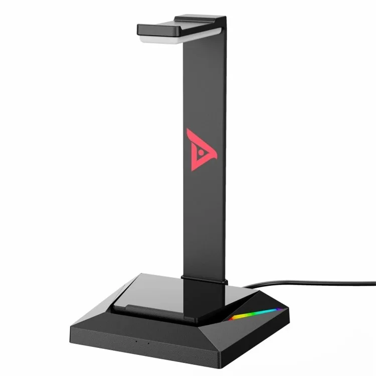 WE-100 RGB Light Bluetooth Bluetooth Horfphone Rack Gaming Aurtyset Stand