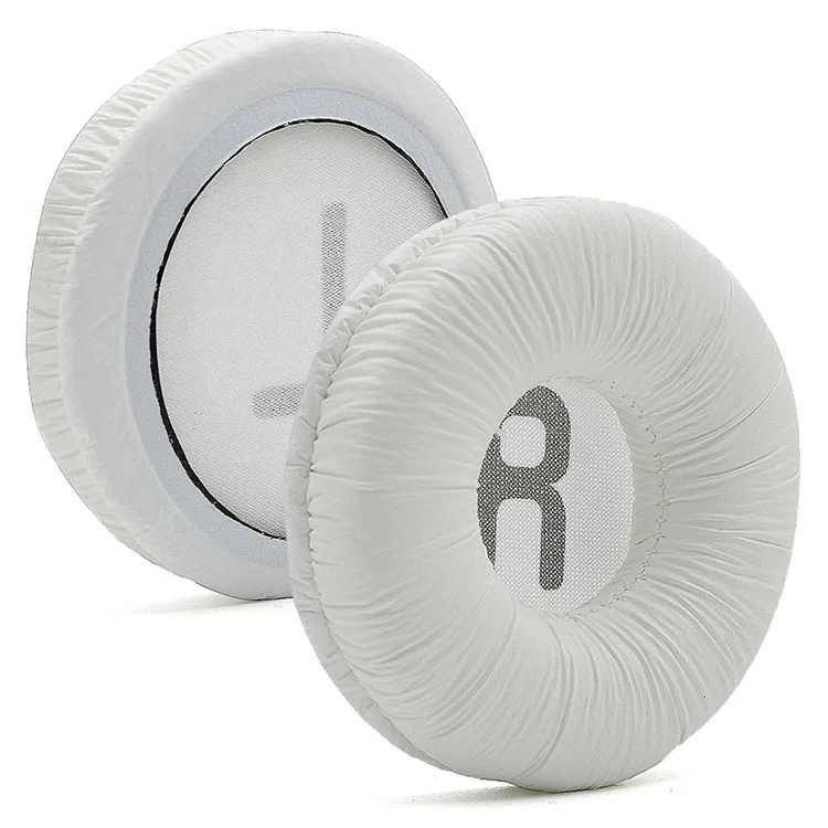 1 Par de Almohadillas de Espuma de Memoria de Repuesto para Sennheiser HD25-1 HD25 HD25SP-II HD25BT - Blanco