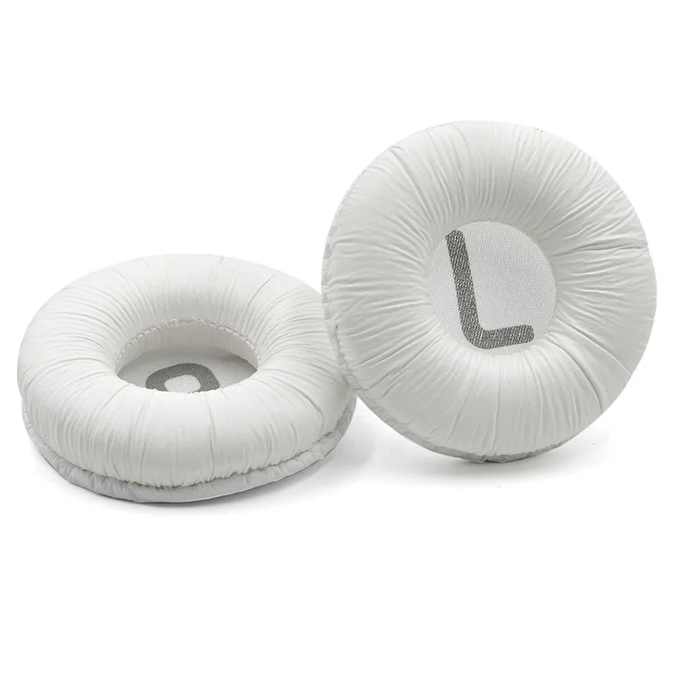 1 Par de Almohadillas de Espuma de Memoria de Repuesto para Sennheiser HD25-1 HD25 HD25SP-II HD25BT - Blanco